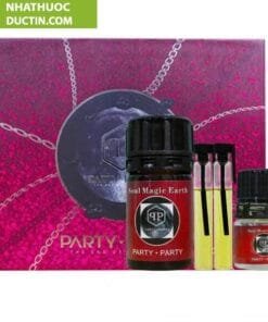 Combo Popper P.R.C Party Party 60ml - Chai 40ml + 20ml chính hãng