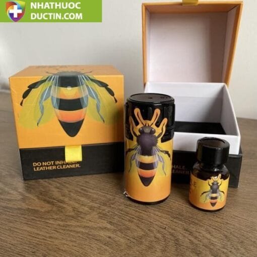 Sét Hôp Chai Hít Popper P.R.C Bumble Bee Con Ong Vàng Giup Tăng Khoái Cảm Mãnh Liệt