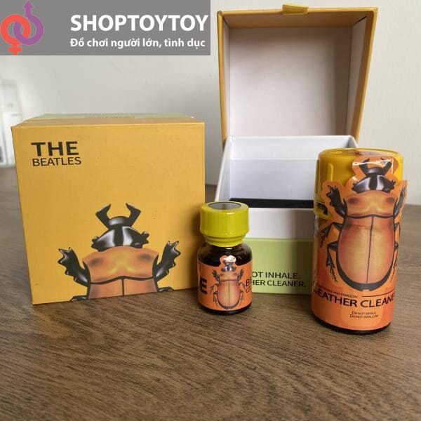 Sét Hôp Chai Hít Popper The Batles Bọ Hung Vàng Tăng Khoai Cảm Cho T&B Hiệu Quả