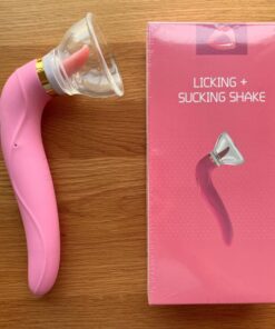 Sextoy máy Rung Liếm Hút âm Vật - Núm Vú Kích THích - Kết Hợp Đầu Rung Kích Thích âm Đạo Cho Nữ Tự Sướng