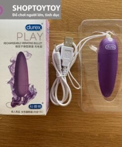 sextoy nữ - trứng Rung mini Durex Viên Đạn 5 chế độ Rung Dùng Sạc - shop sextot nữ hcm
