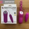 Sextoy Trứng Rung 1 Đầu 12 Chế Độ Rung Điều Khiển Có giây Dùng Pin - Cho Nữ Tự Sướng