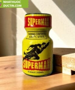 Shop Bán Chai Hít Popper Supermen Chai 10ml chính hãng PWD USA kích thích hưng phấn Cho Top Bot Cực Mạnh