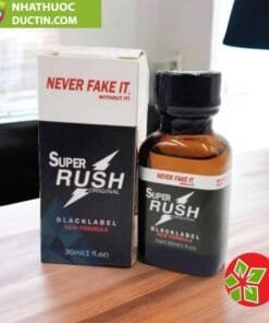Shop Bán Popper Super Rush Orignal Đen Chai 30ml - Kích Thích Mạnh Bạo cho Top Bot - LGBT