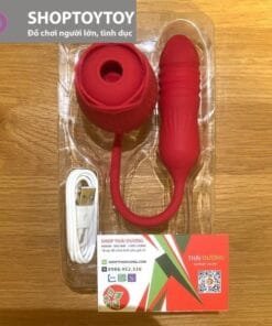 Shop Bán Trứng Rung Hai Đầu Bú Mút - Kết Hợp Rung Thụt Kích Thích Co bé Cho Chị em Phụ Nữ