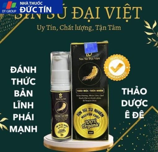Sìn sú Đại Việt 6ml dạng xịt cao thảo dược chính hãng chuẩn nước nguyên chất