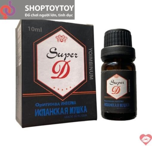 Thuốc kích dục Super D kích thích nữ chính hãng Nga tác dụng mạnh