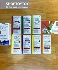 Thuốc Tăng Sinh Lý Nam Kamagra 100mg Dạng Thạch Trái Cây mĩ 7 vị - Hàng ấn Độ