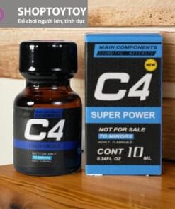 Tinh Dầu Kích Thích Popper C4 Blue Xanh chai 10ml - Sự Kết Hợp Hoàn Hảo Cho Top Bot