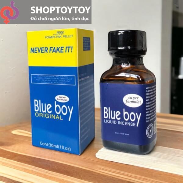 Tinh Dầu Popper Blue Original Chai 30ml -Kích Thích Tăng Hưng Phấn Cho Top Bot giá sỉ