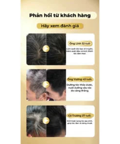 Trà đen tóc Hắc Mộc - Trà thảo mộc 30 gói công nghệ Nhật Bản kích đen tóc, phủ bạc, làm tóc đen từ thảo mộc thiên nhiên 19 traden9