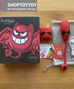 Trứng Rung Măt Quỷ Điều Khiển Từ Xa 10 Chế Độ Rung Cực Mạnh - Hỗ Trợ Nữ Gới Giải Toả Căng Thẳng