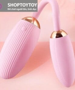 Trứng rung Hai Dầu Kết Gợp lưỡi Liếm Âm vật Cho Nữ Kích Thích Cực mạnh Điều Khiển Từ Xa - Shop Đồ Chơi Người Lớn