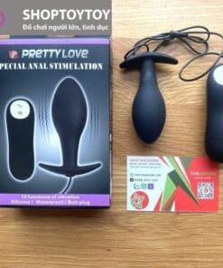 Trứng Rung Hậu Môn Mỏ Leo Preettylove 12 Chế Độ Rung Điều Khiển Sử Dụng Bin - Đồ chơi Cử Sau