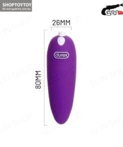 Trứng rung tình yêu Durex S-Viber Bullet 15 8 trung rung tinh yeu durex s viber bullet 15 0