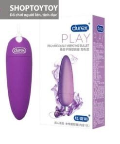 Trứng rung tình yêu Durex S-Viber Bullet 15 7 trung rung tinh yeu durex s viber bullet 15 1