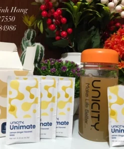 Trà Hạnh Phúc - Unimate vị Chanh Gừng 17 unimate chanh gung1