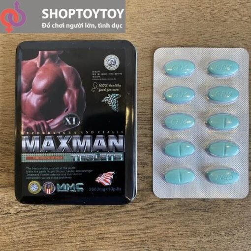 Viên Uống Maxman Hỗ Trợ Cương Dương kéo Dài Thời Gian & Chống Xuất Tinh Ở Nam Giới