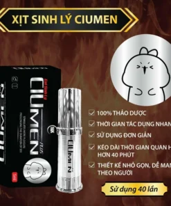 Ciu Men Plus – Vỹ Hồng Hạnh – Chai Xịt Kéo Dài Quan Hệ Nam Giới #1