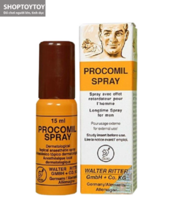 Chai xịt kéo dài thời gian Đức Procomil hộp 1 chai 15ml