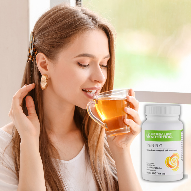 Trà N-R-G Herbalife có tác dụng gì? - Hakichi 2 Tra N R G