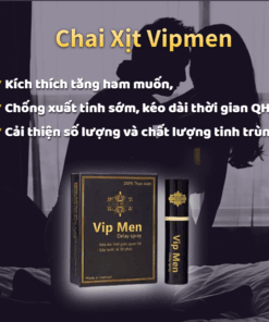 Chai Xịt CHống Xuất Tinh Sớm Vipmen Chính Hãng - Ảnh 3