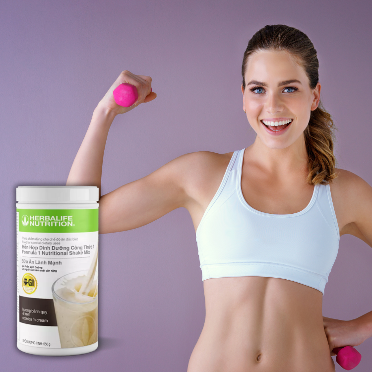 sua herbalife giam can
