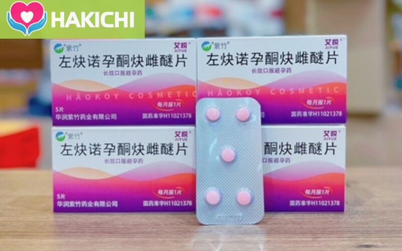 Viên Uống Tránh Thai Aiyue Hong Kong (Hộp 5 Viên - Tháng 1 Viên) - Ảnh 6