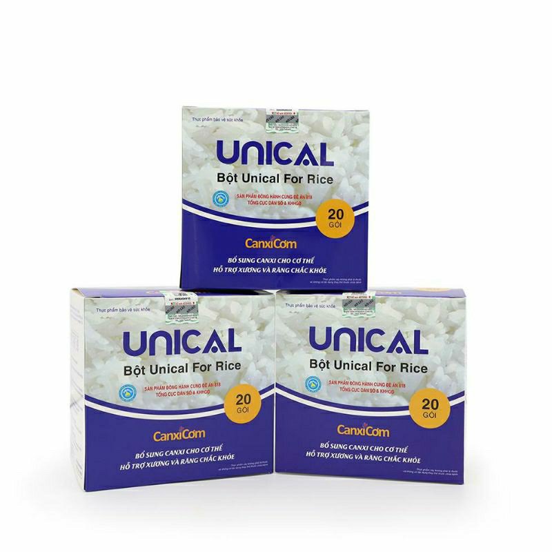 Hướng dẫn sử dụng Canxi Unical - Hakichi 1