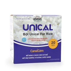 Canxi cơm Nhật Bản là gì? - Hakichi 3 Canxi Cơm Unical Nhật Bản ( Hộp 20 Gói )