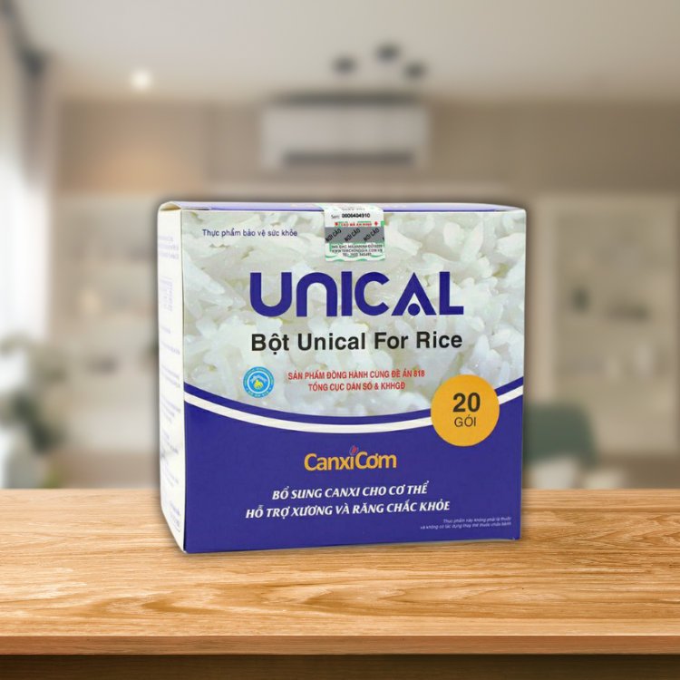 Thành phần Canxi cơm Nhật Bản Unical - Hakichi 1 unical 4