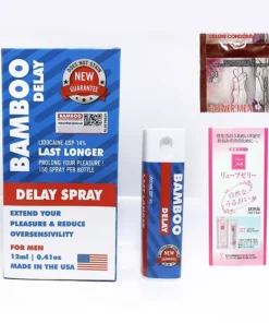 Xịt chống xuất tinh sớm Bamboo Delay Spray USA, Chai 12ml