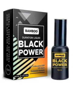 Chai xịt Mỹ Bamboo Delay Black Power Kéo dài thời gian Chai 15ml
