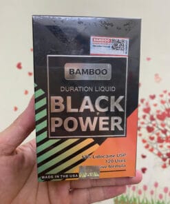 Chai xịt Bamboo Delay Black Power bí quyết kéo dài cuộc yêu 5 baboden1