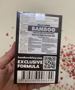 Chai xịt Bamboo Delay Black Power bí quyết kéo dài cuộc yêu 6 bamboden3