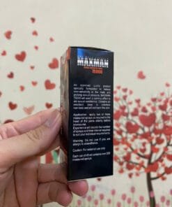 Chai Xịt Kéo Dài Thời Gian MAXMAN 45ml - Hiệu Quả Nhanh, An Toàn 11 maxn2