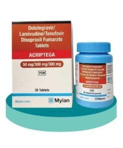 Thuốc Acriptega Mylan chống phơi nhiễm HIV 50mg/300mg/300mg hộp 30v