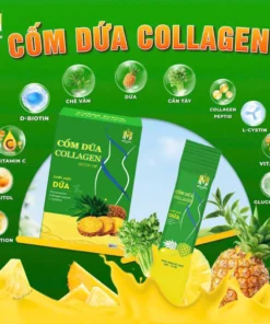 Cốm Dứa Collagen Detox Vip, Detox dứa bổ sung collagen, làm đẹp da, đẹp dáng, chống lão hoá da 13 comdua2
