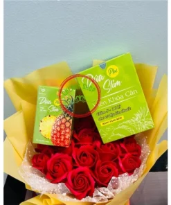 Dứa Slim Plus Chính Hãng - Viên Uống Giảm Cân Hộp 30 Viên