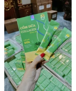 CỐM DỨA COLLAGEN HỖ TRỢ GIẢM CÂN (HỘP 15 GÓI)| HAKICHi 9 comdua4 1