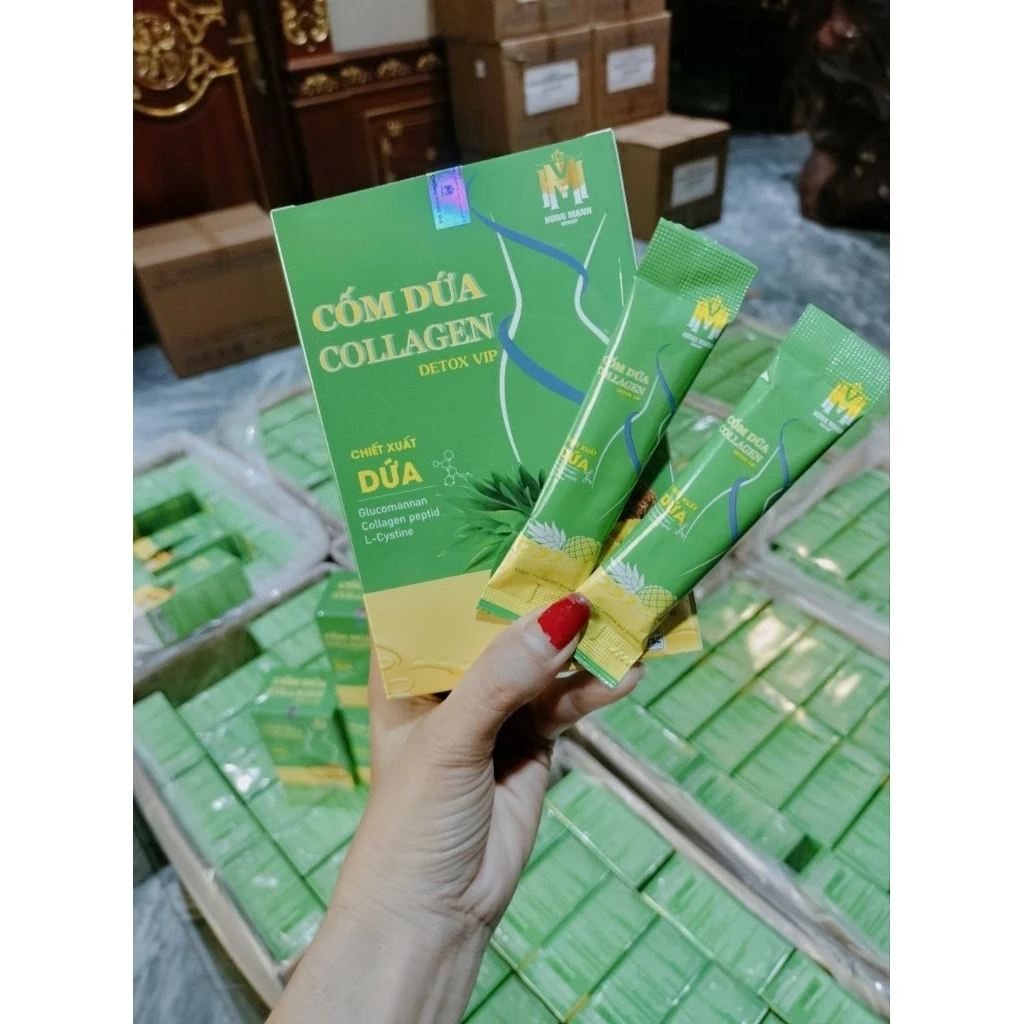 CỐM DỨA COLLAGEN HỖ TRỢ GIẢM CÂN (HỘP 15 GÓI)| HAKICHi 1 CỐM DỨA COLLAGEN HỖ TRỢ GIẢM CÂN (HỘP 15 GÓI)| HAKICHi