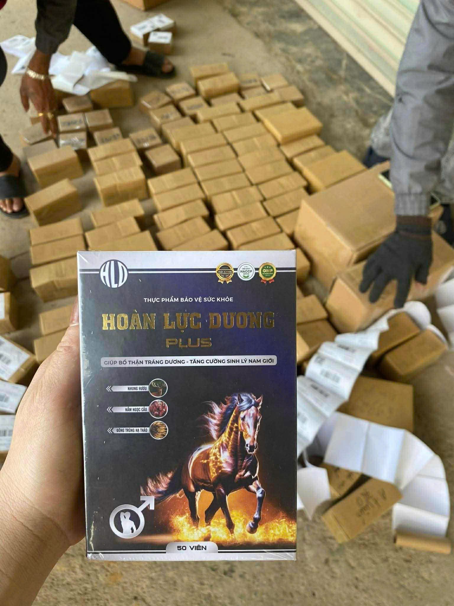 Viên uống tăng cường sinh lý nam giới Hoàn Lực Dương Plus (hộp 1 lọ 50 viên)