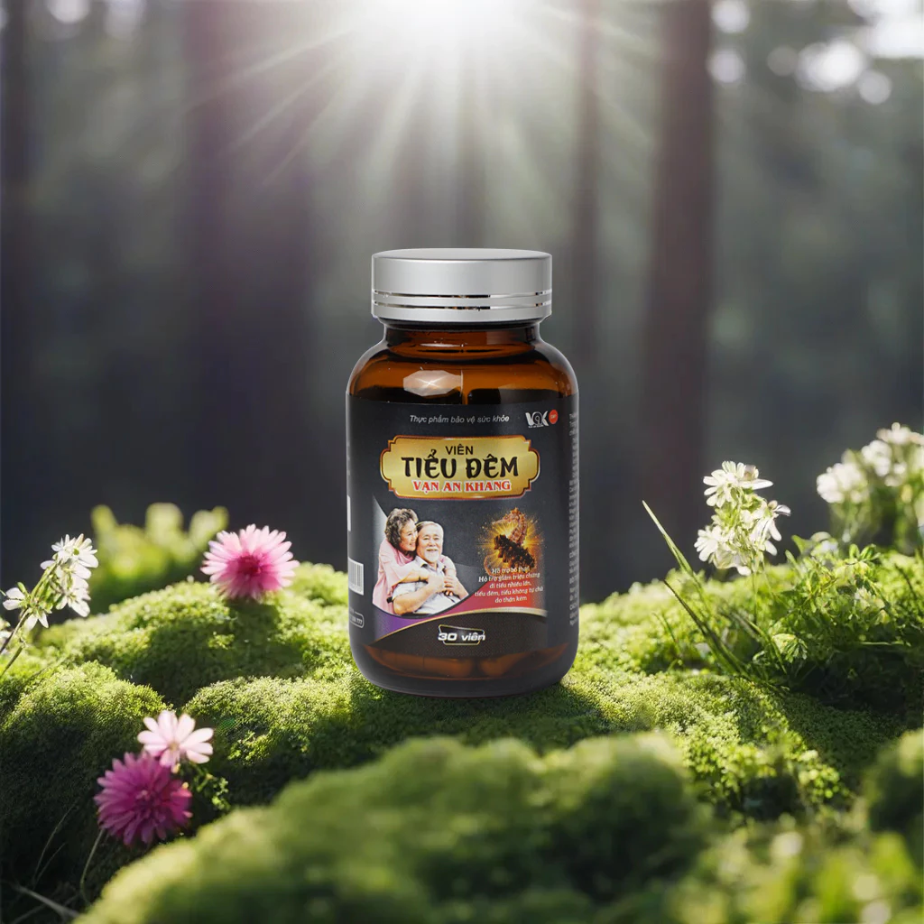Viên Uống Hỗ Trợ Giảm Triệu Chứng Đi Tiểu Nhiều Lần Tiểu Đêm Do Thận Yếu VAK Hộp 30 Viên