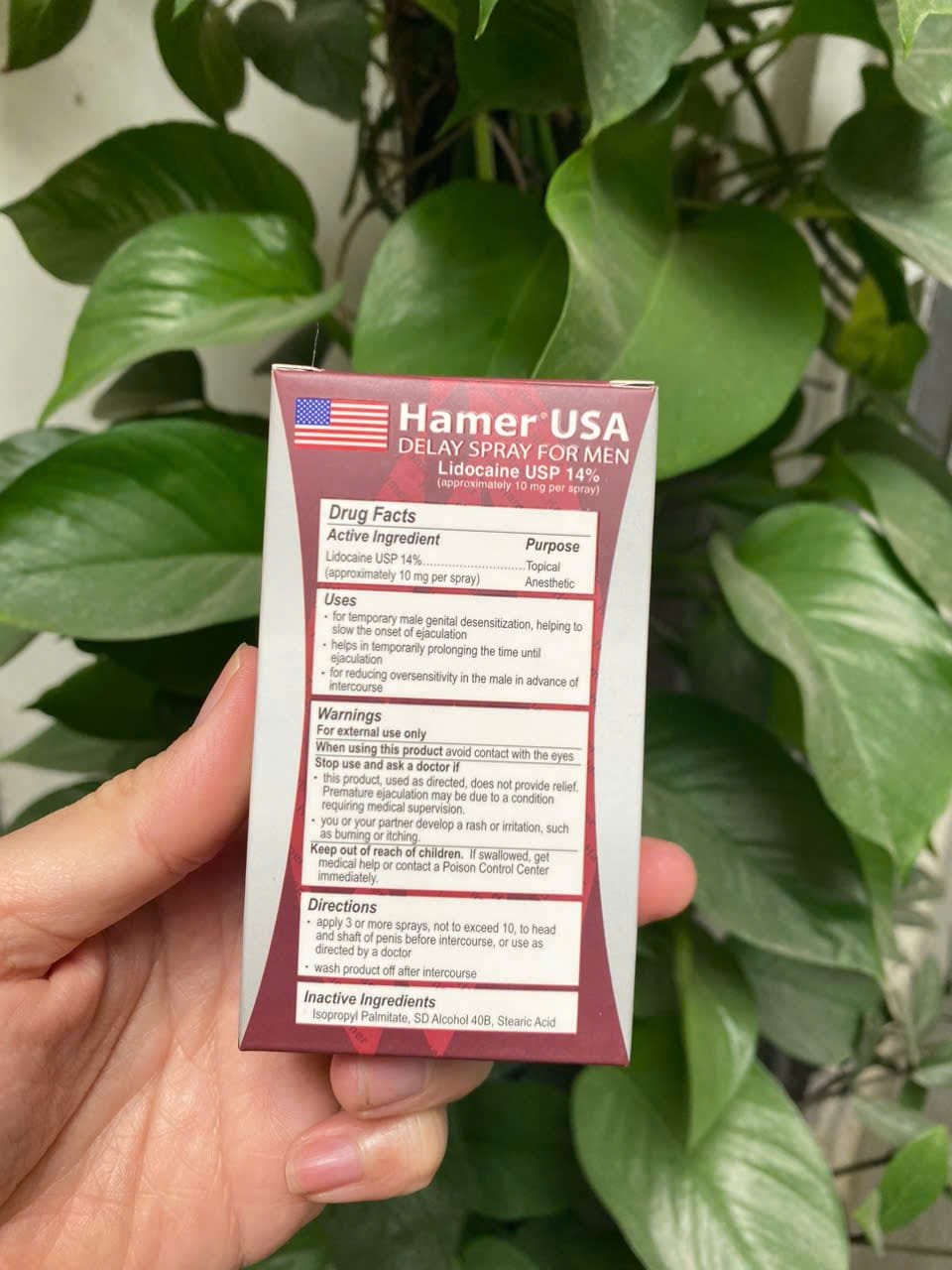 Xịt HAMER USA Mỹ Chính Hãng 4 Xịt HAMER USA Mỹ Chính Hãng - Ảnh 4