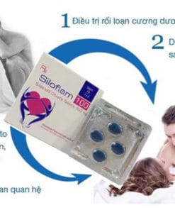 Siloflam 100 hỗ trợ cường dương kéo dài lâu Xuất tinh sớm 6 siloflam 3