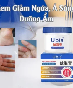 Kem chặn đứng á sừng UBIS, Kem Dưỡng Phục Hồi Da Viêm, Nấm Ngứa Cơ Địa Lâu Năm Hủ 40gram