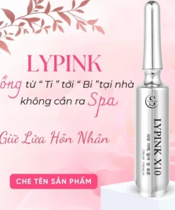 Kem Hồng Nhũ Hoa LyPink X10 khử thâm bikini làm hồng tự nhiên không hồng ảo