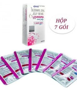 Thạch kích dục Lovegra Oral Jelly 100mg – Siro Tăng Ham Muốn Kích Thích Nữ Giới