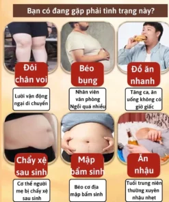 Trà thải mỡ bụng Calen giúp đào thải mỡ dưới da, giảm mỡ bụng, đùi, bắp tay, bắp chân hiệu quả bịch 30 túi lọc 10 calen3