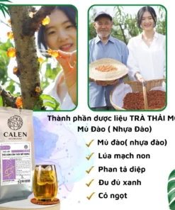 Trà thải mỡ bụng Calen giúp đào thải mỡ dưới da, giảm mỡ bụng, đùi, bắp tay, bắp chân hiệu quả bịch 30 túi lọc 14 calen8